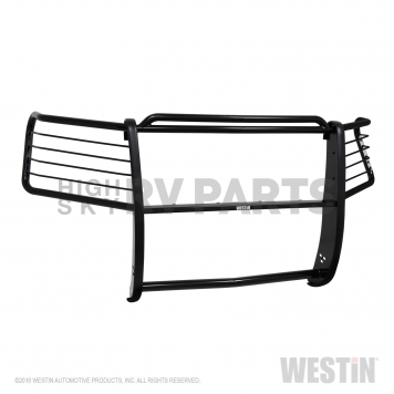 Westin Automotive Grille Guard 1-1/2 Inch Black Powder Coated Steel - 40-3955-1