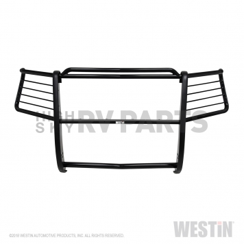 Westin Automotive Grille Guard 1-1/2 Inch Black Powder Coated Steel - 40-3955-2