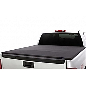 Lund International Tonneau Cover Soft Roll-Up Black Matte Canvas/ Twill Weaved Fabric - 968220