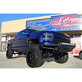 N-Fab Bumper RSP Series 1-Piece Design Steel Black - C141LRSP