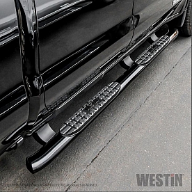 Westin Automotive Nerf Bar 4 Inch Black Powder Coated Stainless Steel - 2122675