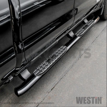Westin Automotive Nerf Bar 4 Inch Black Powder Coated Stainless Steel - 2122675