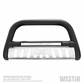 Westin Automotive Bull Bar Tubular 3 Inch Black Textured Powder Coated  Steel - 32-3955L