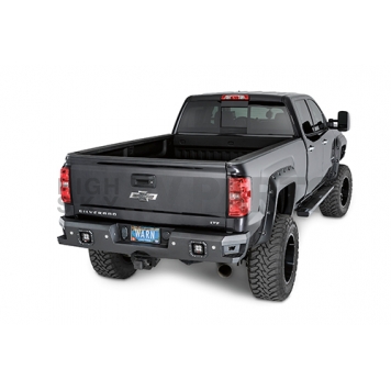 Warn Bumper Ascent 1-Piece Design Steel Black - 96550