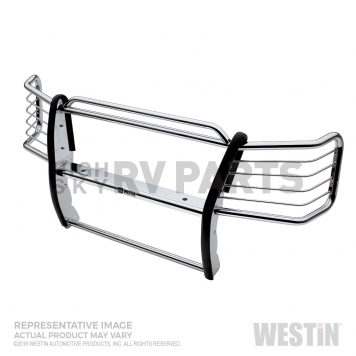 Westin Automotive Grille Guard 1-1/2 Inch Polished Steel - 45-3950