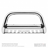 Westin Automotive Bull Bar Tubular 3 Inch Chrome Plated  Stainless Steel - 32-3950