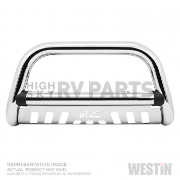 Westin Automotive Bull Bar Tubular 3 Inch Chrome Plated  Stainless Steel - 32-3950