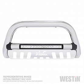 Westin Automotive Bull Bar Tubular 3 Inch Chrome Plated  Steel - 32-3950L