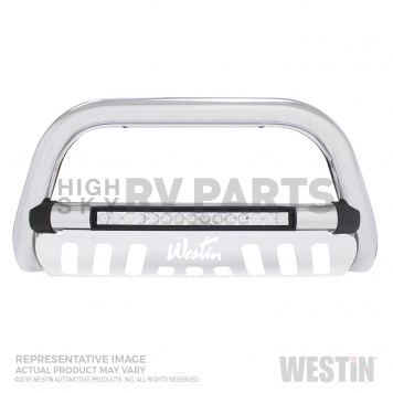 Westin Automotive Bull Bar Tubular 3 Inch Chrome Plated  Steel - 32-3950L