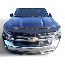 Auto Ventshade Bug Shield - Thermoplastic Olefin (TPO) Black Textured Matte - 753168