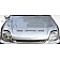 Extreme Dimensions Hood - Primered Fiberglass Black - 105553