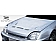 Extreme Dimensions Hood - Primered Fiberglass Black - 105553