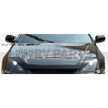 Extreme Dimensions Hood - Primered Fiberglass Black - 105553-2