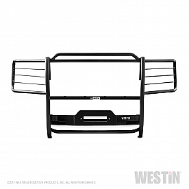 Westin Automotive Grille Guard 1-1/2 Inch Black Powder Coated Steel - 40-93685