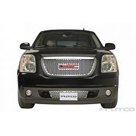 Putco Grille Insert - Polished Stainless Steel Rectangular - 85151