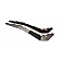 American Car Craft Fender Flare - Black Stainless Steel Painted Set Of 2 - 142109