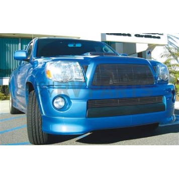 T-Rex Truck Products Grille Insert - Horizontal Bar Trapezoid Polished Aluminum - 20895