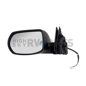 K-Source Exterior Mirror Electric Rectangular Black Single - 63048H