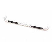 Lund Nerf Bar Stainless Steel Oval 3 Inch - Straight - 22687916