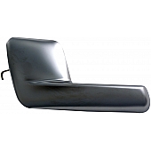 Help! By Dorman Interior Door Handle - Lever Plastic Silver Single - 82169