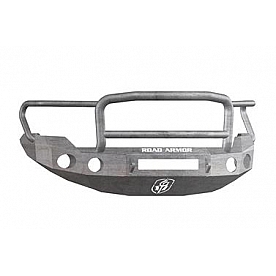 Road Armor Bumper Stealth Lonestar 1-Piece Design Steel Natural - 66135ZNW