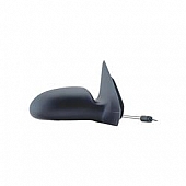 K-Source Exterior Mirror Manual OEM Black Single - 61585F
