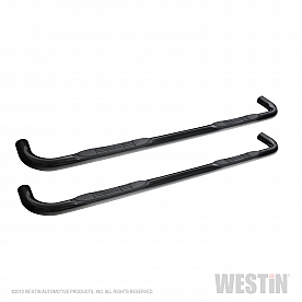 Westin Automotive Nerf Bar 3 Inch Steel Black Powder Coated - 23-4135