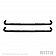Westin Automotive Nerf Bar 3 Inch Steel Black Powder Coated - 23-4135