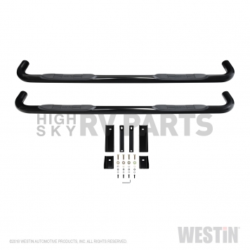 Westin Automotive Nerf Bar 3 Inch Steel Black Powder Coated - 23-4135-3