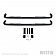 Westin Automotive Nerf Bar 3 Inch Steel Black Powder Coated - 23-4135