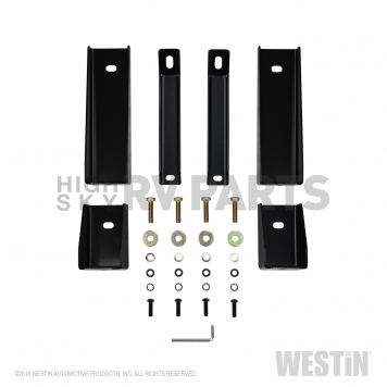 Westin Automotive Nerf Bar 3 Inch Steel Black Powder Coated - 23-4135-4