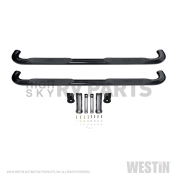 Westin Automotive Nerf Bar 4 Inch Steel Black Powder Coated - 21-4135-3