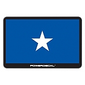 POWERDECAL Decal - Bonnie Blue Flag Black Plastic Not Applicable - PWRBONNIE