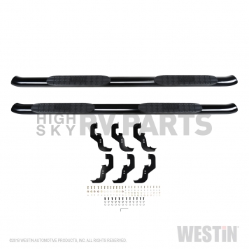 Westin Automotive Nerf Bar 4 Inch Steel Black Powder Coated - 21-24135-3