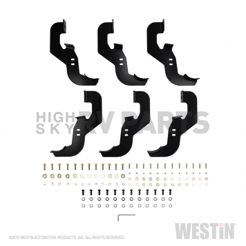 Westin Automotive Nerf Bar 4 Inch Steel Black Powder Coated - 21-24135-4