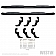 Westin Automotive Nerf Bar 5 Inch Steel Black Powder Coated - 21-54135