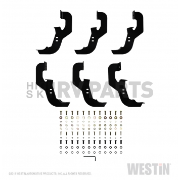 Westin Automotive Nerf Bar 5 Inch Steel Black Powder Coated - 21-54135-4