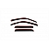 Auto Ventshade (AVS) Rainguard - Smoke Acrylic Set Of 4 - 194119