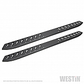 Westin Automotive Running Board Black Textured Powder Coated Steel Stationary - 28-81275