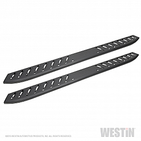 Westin Automotive Running Board Black Textured Powder Coated Steel Stationary - 28-81275