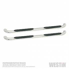 Westin Automotive Nerf Bar 4 Inch Stainless Steel Polished - 21-4130