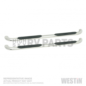 Westin Automotive Nerf Bar 4 Inch Stainless Steel Polished - 21-4130