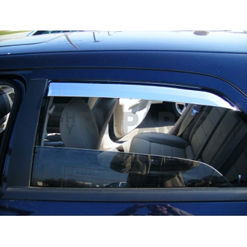 Putco Rainguard - Chrome Plated Plastic Set Of 2 - 480181-1