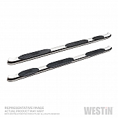 Westin Automotive Nerf Bar - Truck Wheel To Wheel Stainless Steel Oval 5 Inch - 21-534680