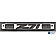 All Sales Center High Mount Stop Light Cover - Silver Polished Z71 Aluminum - 94008P