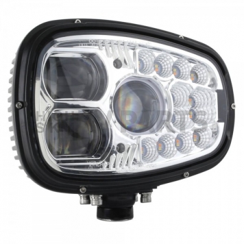 Grote Industries Snow Plow Light - 32 Watt High Beam/ 14 Watt Low Beam Clear - 846115