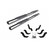 Go Rhino Nerf Bar 4 Inch Stainless Steel Oval - 104404687PS