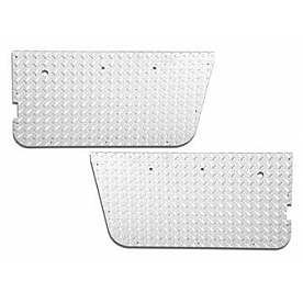Warrior Products Door Panel Insert - Aluminum Silver For Full Door - 90750