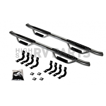 Go Rhino Nerf Bar 4 Inch Stainless Steel Oval - D44048PS