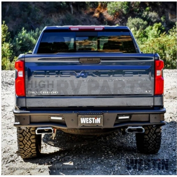 Westin Automotive Bumper Outlaw 1-Piece Design Steel Black - 5881215-2